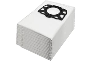 SANAWATEC 16x Staubsaugerbeutel Kompatibel Mit Kärcher Staubsauger WD5, WD4, WD6, MV4, MV5 Und MV6. Ersatz Für WD5 Beutel WD6 Beutel 2.863-006.0