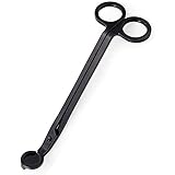 Candle Wick Trimmer Round Head Candle Scissors Candle Trimming Scissors Black