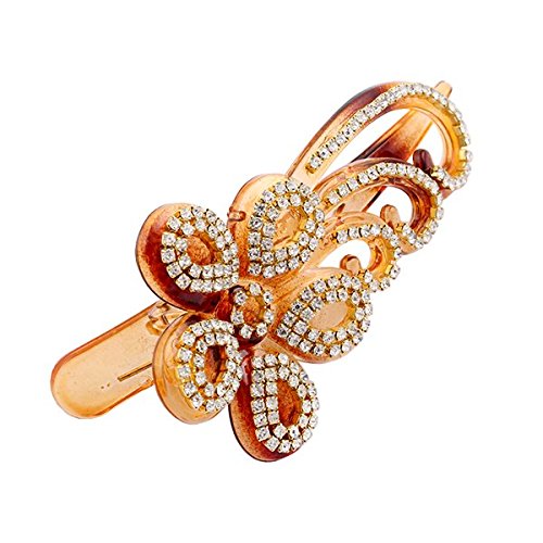 Haarschmuck Haarklammer Haarklemme Haarspange Strass Blüte Klammer Spange Hair