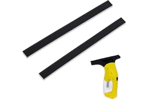 ASIRYVA 2 Pcs Window Vac Spares, Squeegee Rubber Replacement Blades Accessories Compatible with WV1, WV2, WV5, WV50, WV60 & More (280mm)