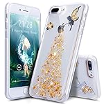 Coque iPhone 7 Plus,Étui iPhone 7 Plus,iPhone 7 Plus Case,ikasus&reg; Coque iPhone 7 Plus Silicone Étui Housse Téléphone Couverture TPU avec Bling Glitter Sparkle Brillant étincelle Étoile l'ange Fille Star Angel girl Modèle Ultra Mince Premium Semi Hybrid Crystal Clear Flex Soft Skin Extra Slim TPU Case Coque Housse Étui pour Apple iPhone 7 Plus (5.5") - Ange:Or