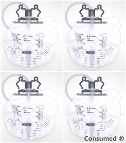 2000 ml Urine drainage system with 120 cm hose and drop chamber in exclusive consumed bundle