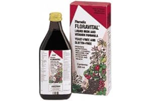 Floradix Floravital Yeast and Gluten Fr 250ml X 2 (Pack of 2)