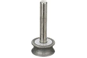 Bordhap Diamond Grinding Wheel Grinding Wheel for Glass Airplane Straight Edge Chamfer 6mm (6mm)