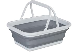 CECARO GROUP BACINELLA CON MANICO RICHIUDIBILE PLASTICA E GOMMMA 38X28X15