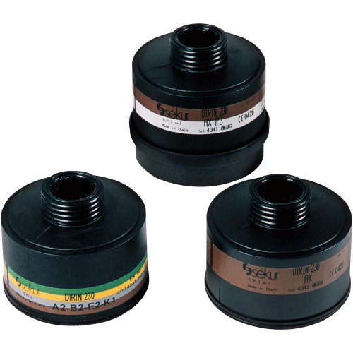 KayserGmbH Combination Filter Dirin 230 A2 B2 E2 K1 Against Vapours and Gases/Sulphur Dioxide