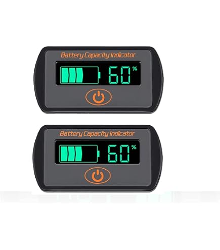 Pour DC 12V-24V LED Voltmètre One Touch Sensing Boîtier Noir Pour Voiture Camion