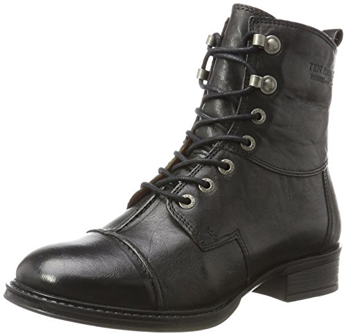TEN POINTS Damen Pandora Stiefel, Schwarz (Black), 38 EU