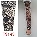 Produktbild Junsi hohe Qualität Old School Style temporäre gefälschte Slip auf Tattoo Arm Ärmel TS131 neue Farben