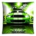 Produktbild 18x18 18"x18" 45x45cm bedroom pillow covers [ Polyester + Cotton ] fade-resistant Safe Fordmustang car logo super