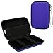 Price comparison product image MoKo 5-Inch GPS Carrying Case, Portable Hard Shell Protective Pouch Storage Bag for Car GPS Navigator Garmin / Tomtom / Magellan with 5" Display - Blue
