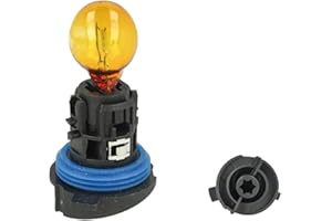 CARALL LA1729 Lampe Halogène HP24WA 12V 24W Orange Ambre P24WA Pour Flèches Complète avec Base Plastique Connexion
