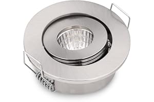 JOYINLED Pack de 10 Mini Spots Encastrables Encastrables 3W Cob Led 3000K spot led encastrable lamp