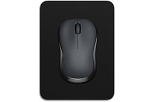 Dapesuom Petit tapis de souris en caoutchouc texturé de qualité supérieure, antidérapant, portable et lavable pour ordinateur portable sans fil, plateau de clavier, pour jeux, travail, bureau, voyage