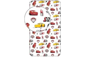 Jerry Fabrics F - Sábana bajera para coche, color blanco, 1 pieza, 1 persona, esquinas elásticas, 90 x 200 cm, 100% algodón