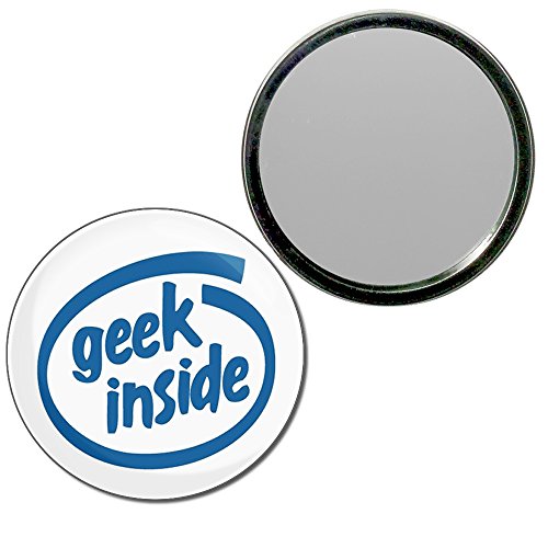 Geek Inside - 77mm Round Compact Mirror
