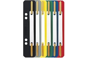 ‎LEITZ Esselte Leitz 37100099 Einhängeheftstreifen, kurz, PP, sortiert, 250er Packung