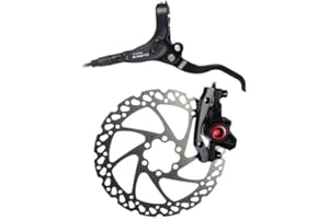 MOTODAK Clark's Cable Systems Front Hydraulic M2 Brake with 160mm Rotor, Black