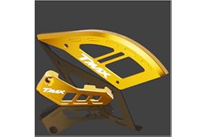 Velospeed Per Yamaha Tmax 560 Tech Max Tmax 530 SX DX Tutti Gli Anni Moto Pinze Freno Staffe Disco Freno Posteriore Rotore Guard tmax530 tmax560 techmax Accessori (oro-1)