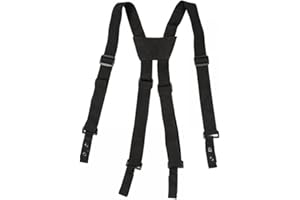 DONGKER Bretelle Tattiche,Bretella Uomo Regolabili a Forma di H per Cintura di Servizio