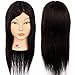 Neverland Beauty 16 Inch 100% Real Human Hair Hairdressing Cosmetology Training Head Mannequin Head Hairdresser Training Head w/Clamp For College and Professional Use #2
