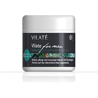 Vilate Anti-Aging Gesichtscreme Für Männer – 100 Ml, Mit über 40 Inhaltsstoffen, Made In Germany
