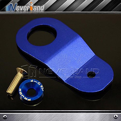 Aridox(TM) car aluminum Radiator Stay Bracket Gasket Washers Screw Case For Honda EK Civic 1996-2000 Blue @J05