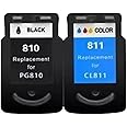 IMPRINTEᵀᴹ PG 810 & PG 811 Combo Ink CARTRIDGES for USE in Canon Mp 245, Mp 276, Mp 486, Mx 416, Ip2772, IP 2770, Mp 258, Mp 287, Mp 496, Mp 497, Mp 287, Mx 328, Mx 347, Mx 357