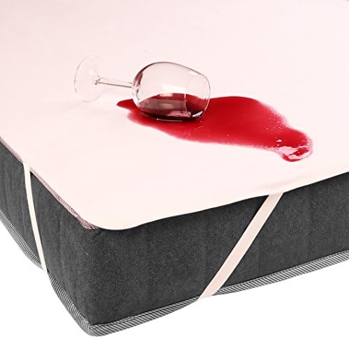 sinnlein® Waterproof Anti-Allergy Mattress Protector Terry Toweling and Breathable Cotton Top (220x200cm)