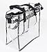 Produktbild Clear Cross Body Messenger Umhängetasche Clear Tote Bag Entspricht der NFL und PGA Stadium Security Approved