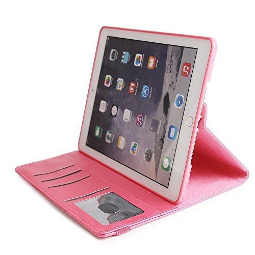 elecfan® 360 Grad rotierende Schutzhülle mit Standfunktion Auto aufwachen / Schlaf Funktion und Einstellbarem Blickwinkel Funktion Schutzhülle für iPad - 6