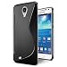 Produktbild Samsung Galaxy S4 Mini Silikon Hülle Case in Schwarz Cover Galaxy S4 Mini Schutzhülle Handyhülle Cover Silikonhülle Rückschale