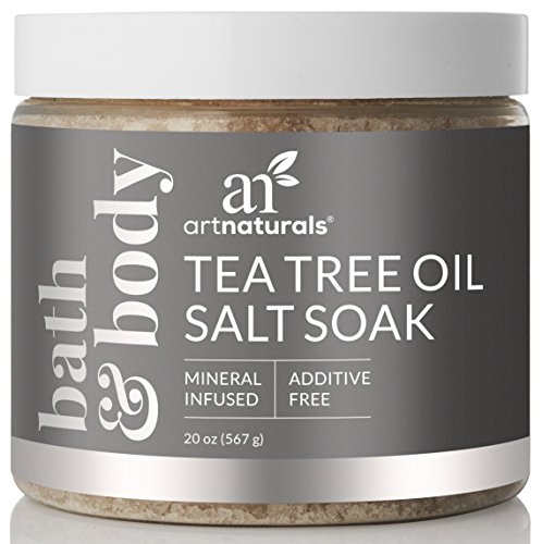 Art Naturals Sales De Baño Para Pies Con Árbol Del Té Y Sales De Epsom 590 ml.