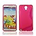 Produktbild TPU Silicone Gel Skin Hot Pink Case Cover S-Line Sline For Samsung Galaxy Note 3 Case Cover by TB1Products