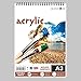 Produktbild A3 Acryl Rauer Oberfläche Pad Zeichnungen Künstler Papier auf Spirale Buch - 200 gsm