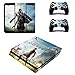 Produktbild THTB Playstation 4 Slim + 2 Controller Aufkleber Schutzfolien Set - Assassin's Creed Odyssey (3) /PS4 S