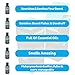 Skin Stuff 4 Blokes Peppermint, Tea Tree & Vanilla Beard Oil & Conditioner - 50ml By Skin Stuff 4 Blokes. Formulated To Enhance The Health Of Your Facial Hair By Moisturising, Hydrating, Nourishing & Soothing Not Only Your Man Fur, But Your Skin & Follicles. 100 % Natural Ingredients & Essential Oils Leave Your Beard Or Mustache Softer, Fuller & More Manageable. Do You Suffer From Embarrassing Beard Flakes OR Dandruff, Not Any More You Don't, The Infusion Of Jojoba, Argan, Almond, Avocado, Vitamin E, Peppermint, Tea Tree & Vanilla Soon Put A Stop To That! It's Time To Treat Your Beard Right & Tame The Beast. Use This As Part Of Your Daily Routine To Care For Your Beard.