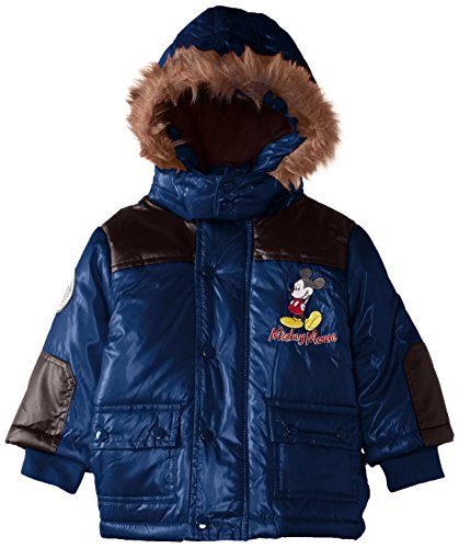 Disney Baby Boys Mickey Mouse NH0004 Coat, Dress Blue, 1-2 Years (Manufacturer Size:12 Months)