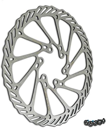 Drahtesel Bicycle brake disc 203 mm 6-hole compatible with Avid, Magura, Hayes, Tektro, Shimano and much more.