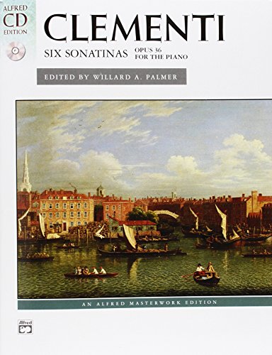 Clementi -- Six Sonatinas, Op. 36 (Book & CD) (Alfred Cd Edition)