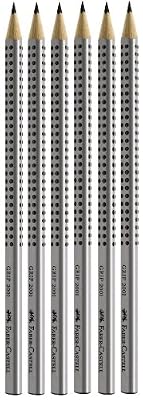 Grip 2001 Lot de 6 crayons HB (Import Allemagne)