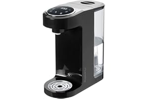 Nuby RapidHot Baby Bottle Maker, Made for RapidCool – Instant Boiling Water | Preset Volumes & Temperature | Follows NHS Guidelines (Black)