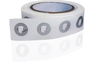 KSJEHW 30 pièces NFC Tag Stickers, Round NFC Cards NFC Tag 215 Sticker Programmable 504 Bytes Memory NTAG215 Tags Compatible avec Tous Les Téléphones et Appareils Compatibles NFC (25mm de Diamètre)