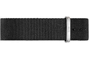 Daniel Wellington Cinturino Orologio Nero Tessuto casual cod. DW00200138
