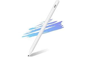 XIRON Penna Stilo per Apple iPad 10/9 Generazione, Pencil per 2018-2024 iPad 10/9/8/7/6 Generazione, iPad Pro 11/12.9, iPad Air 5/4/3, iPad Mini 6/5 Con Rigetto del palmo & Ricarica Rapida