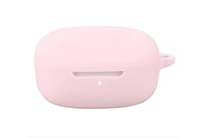 GIOPUEY Cover Compatibile con Xiaomi Redmi Buds 6 play, Cilicone Custodia, Ultrasottile Case Cover, Antiurto, Resistente ai Graffi - Rosa