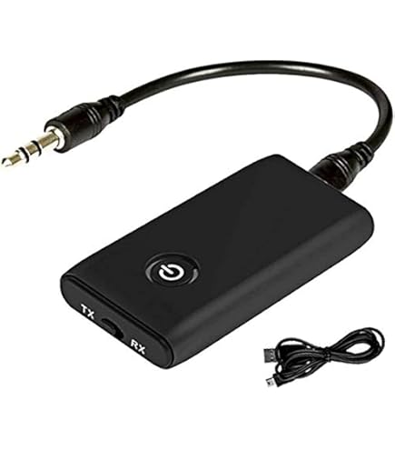 Olipiter Bluetooth 5.0 Transmitter Receiver, 2-in-1 Aux Bluetooth Adapter For Car