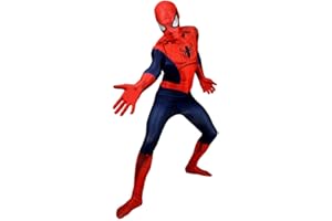Morphsuits Oficial Marvel - Disfraz Spiderman Adulto Hombre, Traje Spiderman Adulto, Disfraz Adulto Spiderman, Disfraz Spiderman Hombre, Disfraz Halloween Hombre, Disfraz Carnaval