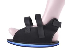FAKEFACE Chaussure de Plâtre Postopératoire Chaussure Post-opératoire pour Fracture de l'orteil Fracture du Pied Médicale Pratique Chaussures de Gypse Réhabilitation Chaussures Fonctionnelles Postopératoires