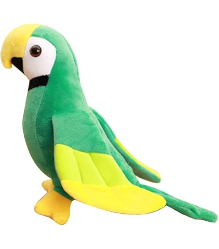 Peluche Perroquet Pirate Parry Kögler - Répète Tout Ce Que Tu Dis - 22cm - Fonction Enregistrement 6 Secondes
